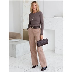 Джемпер тонкой вязки из вискозы с нейлоном