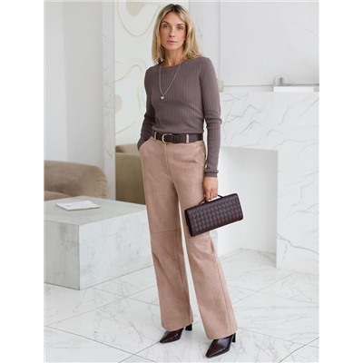 Джемпер тонкой вязки из вискозы с нейлоном