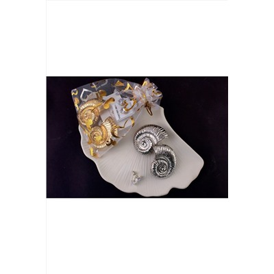 Серьги Морская симфония + Подарок НАТАЛИ, 1133040