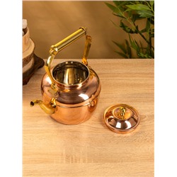 Чайник медный, 24×17×26 см