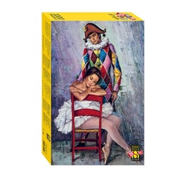 Пазлы 1000 "Арлекин и балерина" (Юбилейная коллекция)