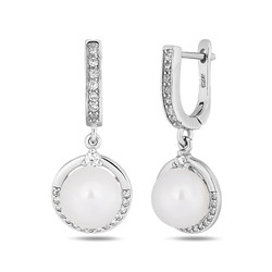 Серьги, жемчуг, Z-26069