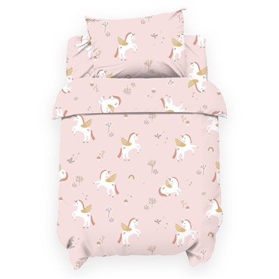 Постельное бельё ясельное «Крошка Я» Baby unicorn, бязь