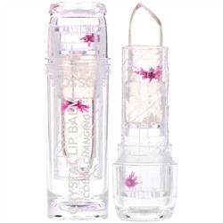 Blossom, Crystal, бальзам для губ, меняющий цвет, розовый, 3 г