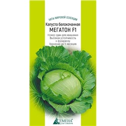 Капуста бк Мегатон F1, 10сем (цв.) Бейо