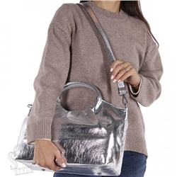 Сумка женская  51106 silver Velina Fabbiano-Safenta