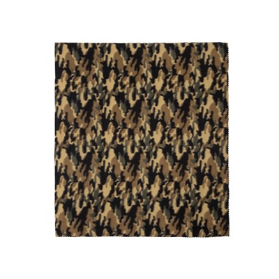 Плед флисовый «Этель. Зелёный камуфляж», 130×150 см, флис 160 г/м²