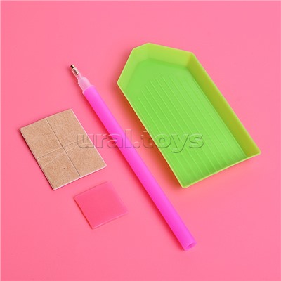 Мозаика алмазная "Астронавт" 17.5*23.5см