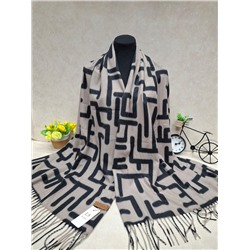 Мягкий палантин из кашемира мультицвет