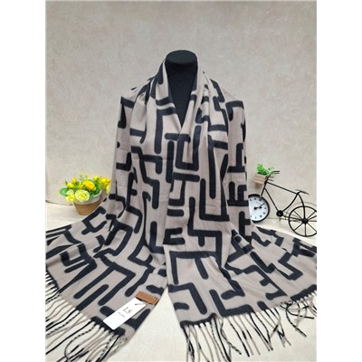 Мягкий палантин из кашемира мультицвет