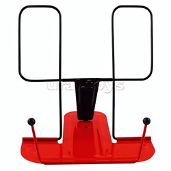 Подставка для книг, красная