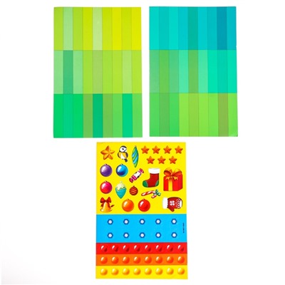 Роспись по дереву на новый год. Игровой набор для детей «Нарядные елочки», набор для творчества