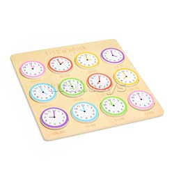 Игра развивающая "Часики"