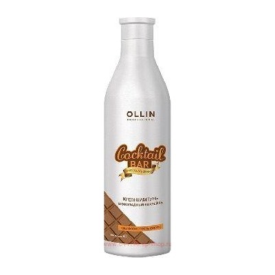 OLLIN Cocktail BAR Крем-шампунь "Шоколадный коктейль" Шелковистость волос 400мл
