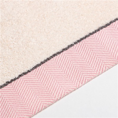 Полотенце махровое Love Life «Бриз» 70×120 см, розовый, 100% хл, 500 г/м²