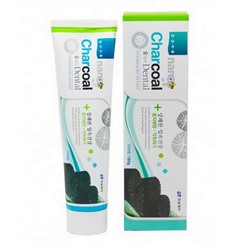 Hanil Зубная паста с серебром и бамбуковым углем / Whitening Bamboo Charcoal Toothpast, 180 мл 16946