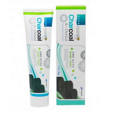 Hanil Зубная паста с серебром и бамбуковым углем / Whitening Bamboo Charcoal Toothpast, 180 мл 16946