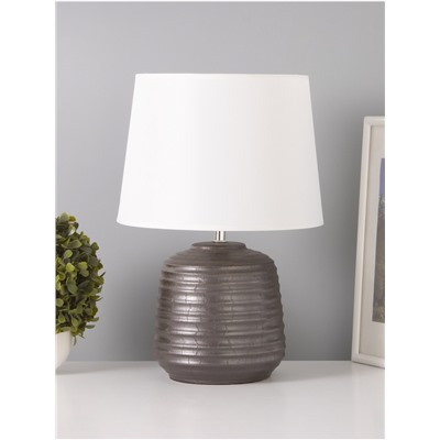 Настольная лампа «Жосефина» 1×15 Вт Е14 серебро 25×25×36 см