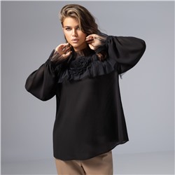 Блуза изящная и женственная, Мелодия сердца (ночь)