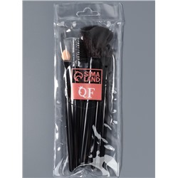 Набор кистей для макияжа SMOKY, 5 шт., чёрный