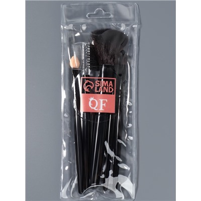 Набор кистей для макияжа SMOKY, 5 шт., чёрный