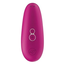 Розовый клиторальный стимулятор Womanizer Starlet 3