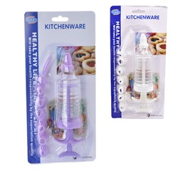 Кондитерский шприц с насадками 8 предметов / 8 /уп 144/ микс