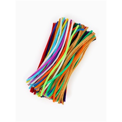 Синельная проволока, набор 200 шт, размер 1 шт 30х0,8 см, 20 цветов