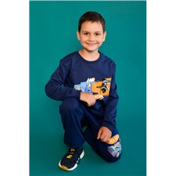 Свитшот 22756 Hot Wheels (Темно-синий)