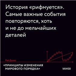 Эксмо Рэй Далио "Принципы изменения мирового порядка. Почему одни нации побеждают, а другие терпят поражение"