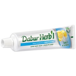 Dabur Herbal Tooth Paste - Salt & Lemon / Дабур Зубная Паста С Солью И Лимоном 120 г