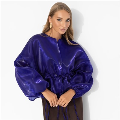 Жакет эффектный, Вершина восхищения (синий)