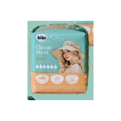 Прокладки гигиенические BiBi Classic Maxi Soft 8 шт 0042