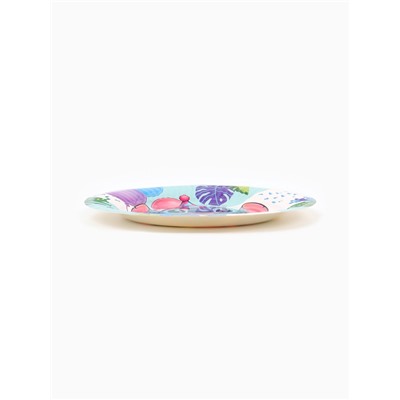 Посуда одноразовая бумажная на 10 персон: стаканы, тарелки, скатерть, Стич