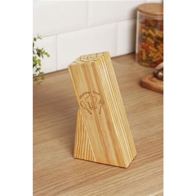 Подставка для ножей Cooking time, 11×6×20 см