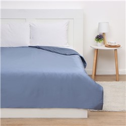 Пододеяльник 2-спальный «Этель» Blue lake, 175×215 см, мако-сатин