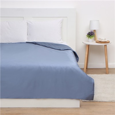 Пододеяльник 2-спальный «Этель» Blue lake, 175×215 см, мако-сатин