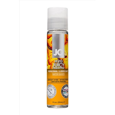 Смазка с ароматом ананаса JO Flavored Juicy Pineapple - 30 мл.