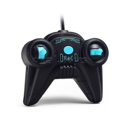 Машина с водяной пушкой,р/у, цвет зелёный, 27 MGz, в коробке