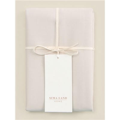 Наволочка SL Home Percale 300ТС, 50×70+3 см, молочная, перкаль, хлопок 100%