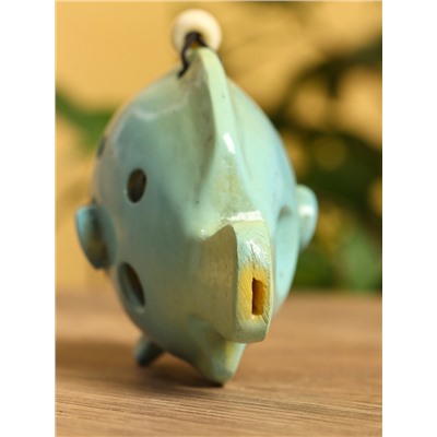 Сувенирный музыкальный инструмент свисток «Рыбка», 6.5×8×4.5 см, МИКС