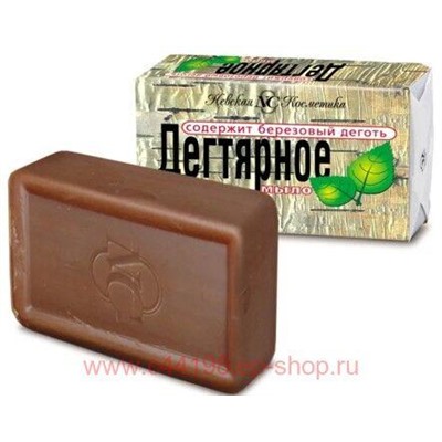 Невская косметика Мыло туалетное Дегтярное 140 г