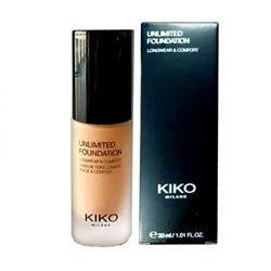 Тональный крем для лица Kiko Unlimited Foundation Longwear & Comfort