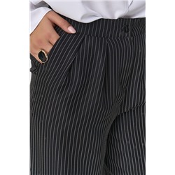 Брюки Стефани (полоска/черный)