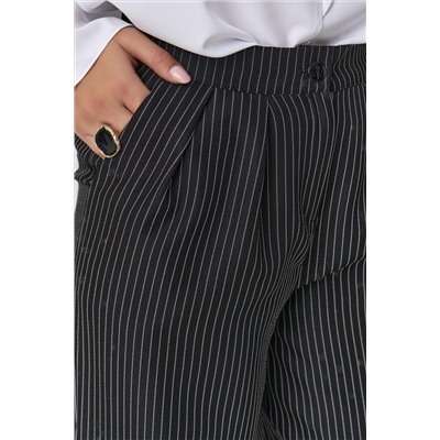 Брюки Стефани (полоска/черный)