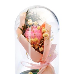 Светильник "Букетик" в коробке (розовый)