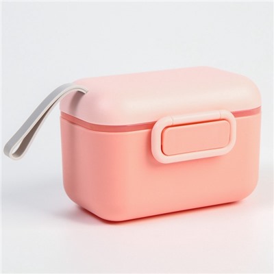 Контейнер для детского питания №1, 400 мл., розовый