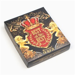 Полотенце махровое «Этель. Больших побед», 35×50 см, хлопок 100%, красное