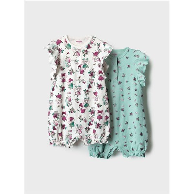 Песочник детский трикотажный для девочек, 2 шт в комплекте