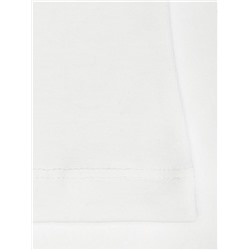 4108-01 Майка для девочек белая (BAYKAR)